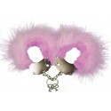 Handcuffs with Feathers Menottes Plumes