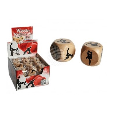 Kama Sutra Wooden dice