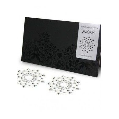 Pezoneras Mimi metallic skin transfer